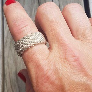 Tiffany & Co. Somerset Mesh Ring